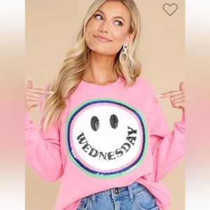 Queen of Sparkles Wednesday Pullover